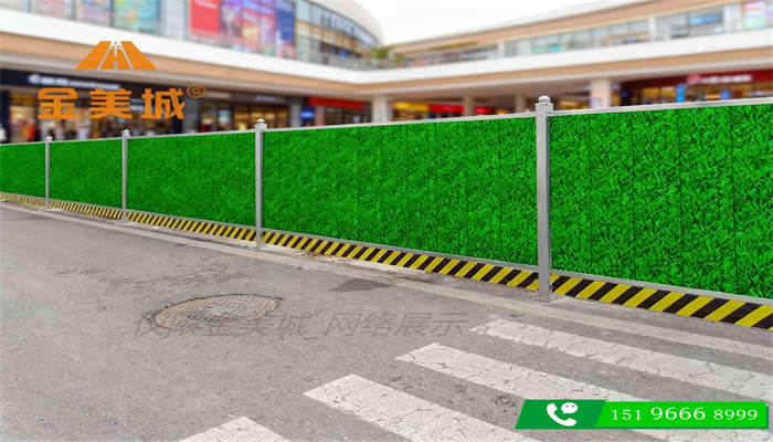 泸州江阳区酒城大道改造工程金美城围挡厂市政道路改造围挡板防腐处理实践