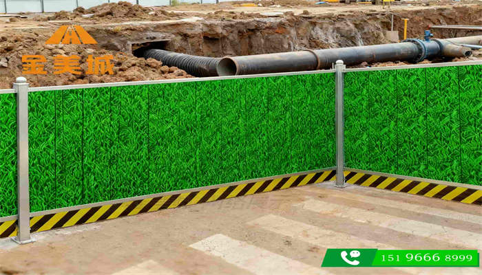 南充高坪区江东大道改造工程金美城围挡厂市政道路改造围挡板汛期防护措施说明